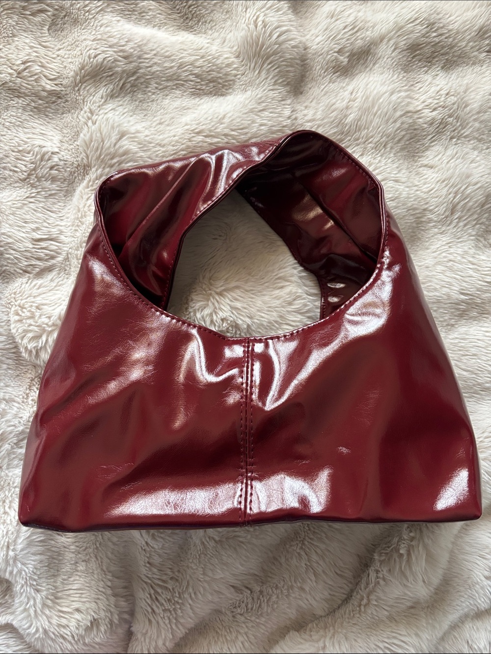 Deep Red purse - Picture 2 of 5
